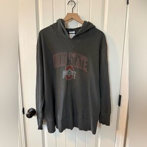 Pro Edge Ohio State Charcoal Hoodie